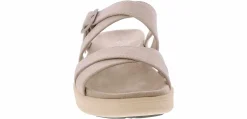 Comfort Sandals|Footbed Sandals|EASTLAND Marshfield Strap Women's Sandal Beige