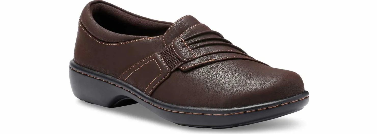 Comfort Shoes|Slip-On|EASTLAND Piper Women's Slip-On Shoe Brown