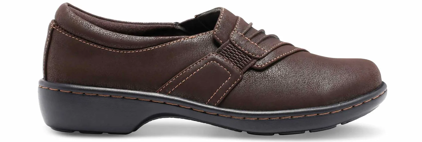Comfort Shoes|Slip-On|EASTLAND Piper Women's Slip-On Shoe Brown