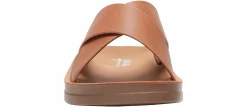 Flat Sandals|EASTLAND Samantha Women’s Slide Sandal Brown