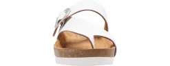 Footbed Sandals|Flat Sandals|EASTLAND Shauna Women's Sandal White