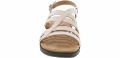 Comfort Sandals|Wedge & Platform Sandals|EASY STREET Lobo Women’s Comfort Wedge Sandal White