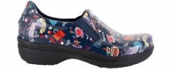 Slip Resistant|EASY WORKS Bind Women's Slip Resistant Work Shoe Blue