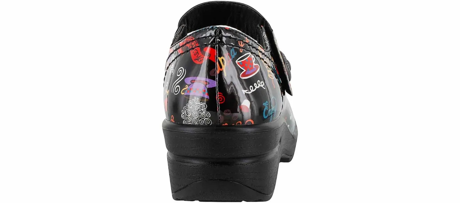Slip Resistant|EASY WORKS Letsee Women’s Slip Resistant Work Shoe Black