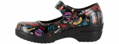 Slip Resistant|EASY WORKS Letsee Women’s Slip Resistant Work Shoe Black