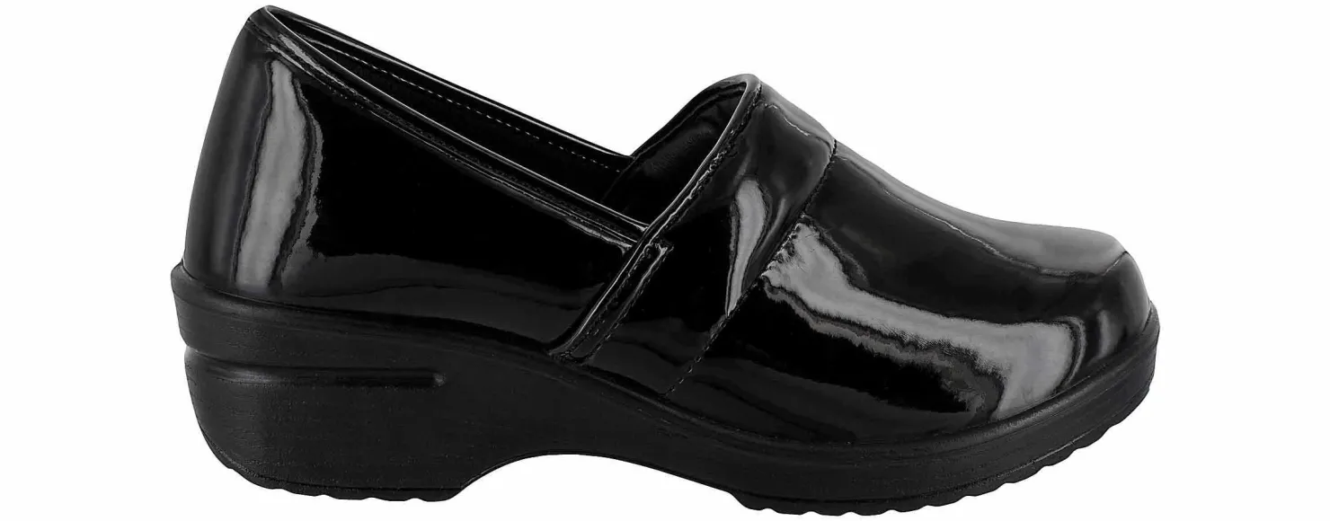 Slip Resistant|EASY WORKS Lyndee Women’s Slip Resistant Work Shoe Black