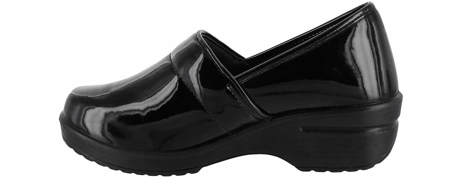 Slip Resistant|EASY WORKS Lyndee Women’s Slip Resistant Work Shoe Black