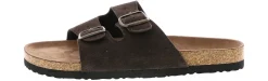 Comfort Sandals|Flat Sandals|ECHO BAY Garcia Women's Footbed Sandal Brown