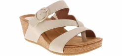 Comfort Sandals|Wedge & Platform Sandals|EURO SOFT BY SOFFT Emrie Women’s Wedge Sandal Beige