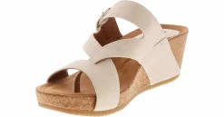 Comfort Sandals|Wedge & Platform Sandals|EURO SOFT BY SOFFT Emrie Women’s Wedge Sandal Beige