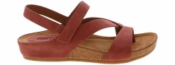 Comfort Sandals|Wedge & Platform Sandals|EURO SOFT BY SOFFT Gianetta Women's Comfort Wedge Sandal Desert Rose Pink