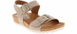 Comfort Sandals|Wedge & Platform Sandals|EURO SOFT BY SOFFT Glinda Women’s Fashion Sandal Grey