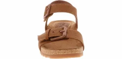 Comfort Sandals|Wedge & Platform Sandals|EURO SOFT BY SOFFT Glinda Women’s Fashion Sandal Brown