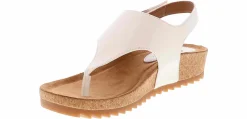 Comfort Sandals|Wedge & Platform Sandals|EURO SOFT BY SOFFT Gretch Women’s Wedge Sandal White