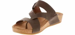 Comfort Sandals|Wedge & Platform Sandals|EURO SOFT BY SOFFT Gwenda Women’s Wedge Sandal Brown