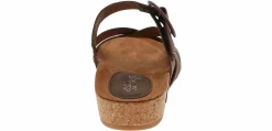 Comfort Sandals|Footbed Sandals|EURO SOFT BY SOFFT Gwenda Women’s Comfort Wedge Sandal Brown