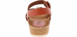 Comfort Sandals|Wedge & Platform Sandals|EURO SOFT BY SOFFT Gypsie Mango Women’s Wedge Sandal Orange
