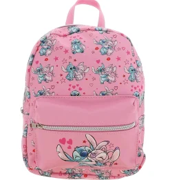 Bags|FAST FORWARD Stitch and Angel Girls’ Mini Backpack Pink