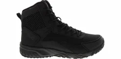 Soft Toe Boots|Slip Resistant|FILA Chastizer Men's Wide-Width Slip Resistant Work Boot Black