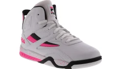 Basketball Shoes|FILA Dereverse Women’s Hi-Top Basketball Sneaker White