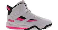 Basketball Shoes|FILA Dereverse Women’s Hi-Top Basketball Sneaker White