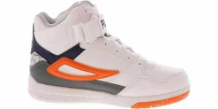 Athletics & Sneakers|FILA Multiverse Youth Boys’ (13-7) Hi-Top Sneaker White