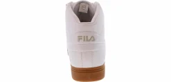 Athleisure & Casual|Sneakers|FILA Vulc 13 Gum Men’s Hi-Top Athletic Sneaker White