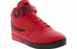 Athleisure & Casual|Sneakers|FILA Vulc 13 Halftone 3 Men's Hi-Top Athletic Sneaker Red