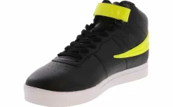 Athleisure & Casual|Sneakers|FILA Vulc 13 MP Patent Flag Men's High-Top Sneaker Black