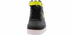Athleisure & Casual|Sneakers|FILA Vulc 13 MP Patent Flag Men's High-Top Sneaker Black