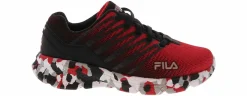 Athletics & Sneakers|FILA Wanderun 2 Mashup Youth Boys’ (11-4) Running Shoe Red