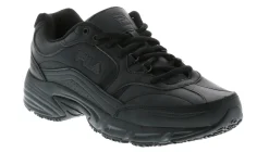 Slip Resistant|Wide|FILA Workshift Men's Wide-Width Slip Resistant Work Shoe Black
