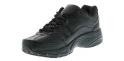 Slip Resistant|FILA Workshift Women's Slip Resistant Work Shoe Black
