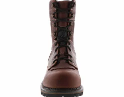 Safety Toe Boots|GEORGIA BOOTS 9 Inch Logger Men's Composite Toe Work Boot Brown