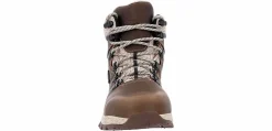 Safety Toe Boots|Slip Resistant|GEORGIA BOOTS Eagle Trail Women's Alloy Toe Work Boot Brown