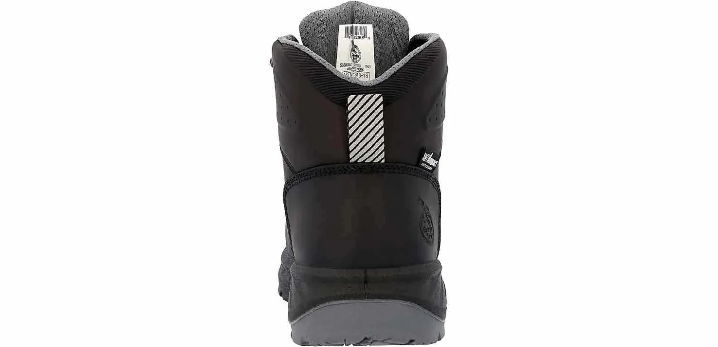 Safety Toe Boots|Slip Resistant|GEORGIA BOOTS OT Men's Alloy Toe Metatarsal Work Boot Black