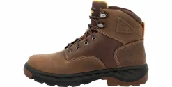 Safety Toe Boots|Slip Resistant|GEORGIA BOOTS OT Men's Alloy Toe Work Boot Brown