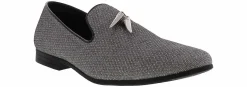 Comfort Dress Shoes|GIORGIO BRUTINI Collide Smoker Men’s Fashion Shoe Silver
