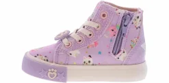 Athletic & Sneakers|Casual|GROUND UP Gabby's Dollhouse Sneaker Toddler Girls’ (7-10) Hi-Top Casual Shoe Purple