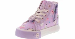 Athletic & Sneakers|Casual|GROUND UP Gabby's Dollhouse Sneaker Toddler Girls’ (7-10) Hi-Top Casual Shoe Purple