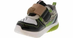 Athletics & Sneakers|GROUND UP Jurassic Park Toddler Boys' (5-10) Light Up Running Sneaker Green