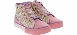 Athletic & Sneakers|Casual|GROUND UP Pikachu Eevee Youth Girls’ (11-4) Hi-Top Sneaker Pink
