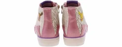Athletic & Sneakers|Casual|GROUND UP Pikachu Eevee Youth Girls’ (11-4) Hi-Top Sneaker Pink