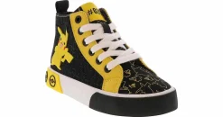 Athletics & Sneakers|Casual|GROUND UP Pikachu Youth Boys’ (11-4) Hi-Top Sneaker Black