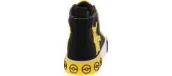 Athletics & Sneakers|Casual|GROUND UP Pikachu Youth Boys’ (11-4) Hi-Top Sneaker Black