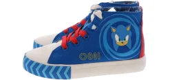 Casual|GROUND UP Sonic Youth Kids' (11-4) Hi Top Sneaker Blue