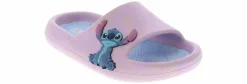 Sandals|GROUND UP Stitch Side Patch Youth Girls’ (11-4) Slide Purple
