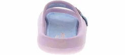 Sandals|GROUND UP Stitch Side Patch Youth Girls’ (11-4) Slide Purple