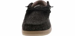 Comfort Shoes|HEYDUDE Paul Knit Men's Casual Shoe Black