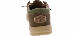 Canvas Shoes|Comfort Shoes|HEYDUDE Paul Men’s Casual Shoe Brown